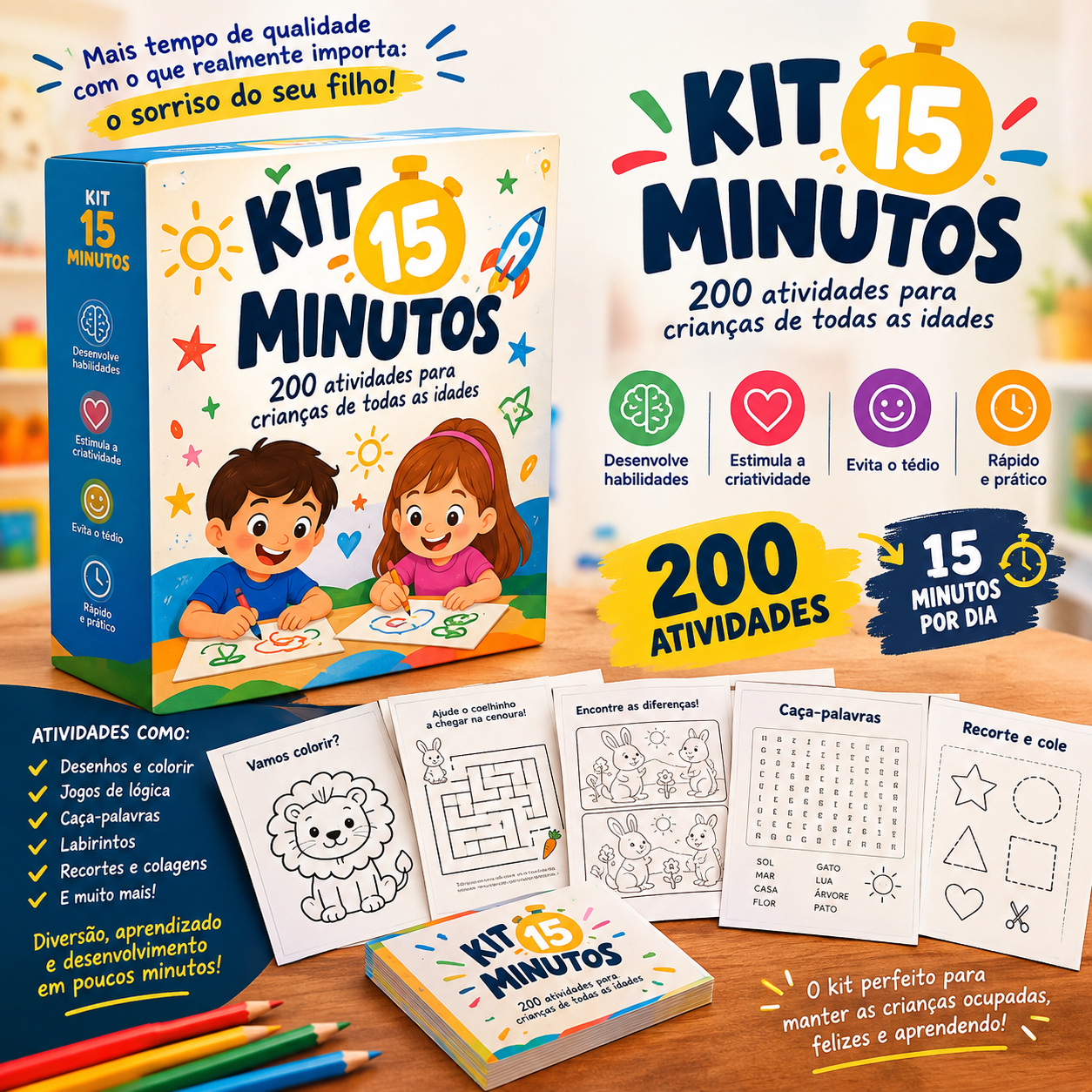 Capa do Kit 15 Minutos